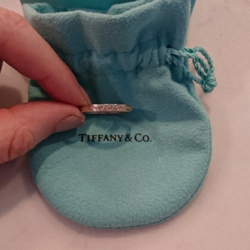 Genuine tiffanys and Co sterling silver ring